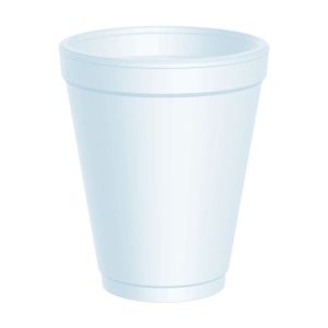 Dart 8J8 White Insulated 8 Ounce Foam Cup, For Hot and Cold