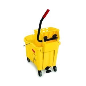 Rubbermaid HYGEN™ Microfiber Press Wring Mop Bucket