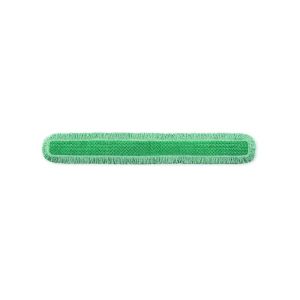 Rubbermaid FGQ46000GR00 HYGEN 60 Green Microfiber Fringed Dust Mop Pad