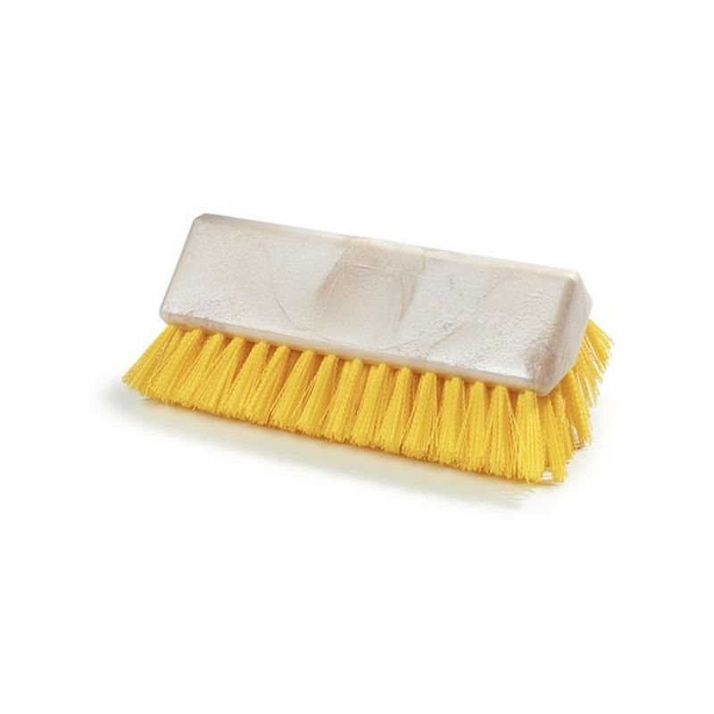 Carlisle 4042304 10 Yellow Hi-Lo Floor Scrub Brush