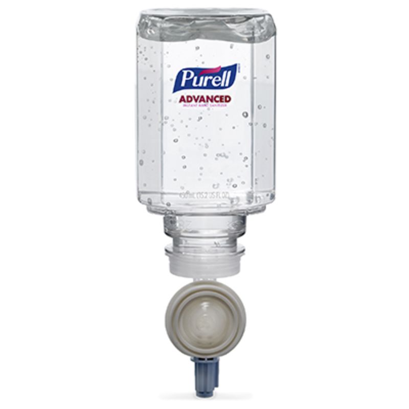 Purell Advanced Hand Sanitizer Gel, ES System, 450ml Refill, Clear ...