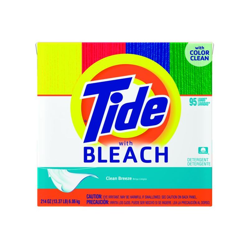 Procter & Gamble Tide Powder Laundry Detergent w/Color Safe Bleach, 2 ...