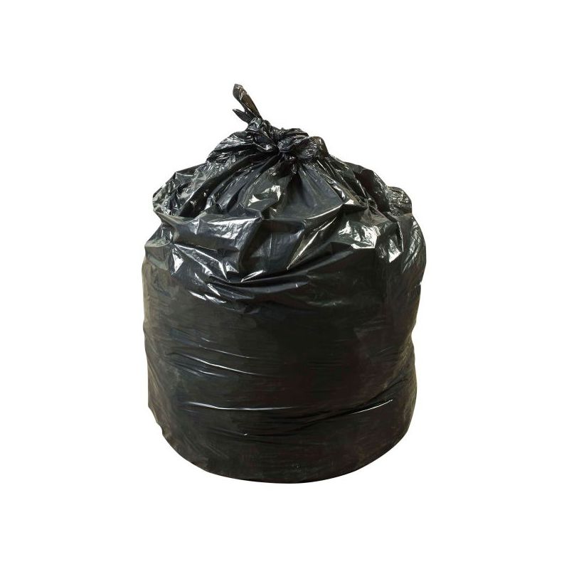 55 Gallon ECO Low Density Black Trash Can Liner