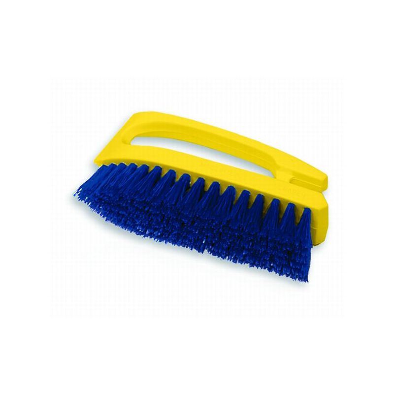 Scrub Brush with Iron Handle