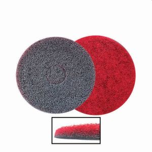 3M 5-Pack 20-in Synthetic Fiber Abrasive Floor Polisher Pad in the Floor Polisher  Pads department at