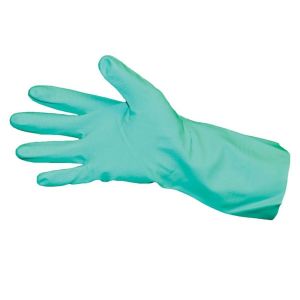 Supply Source Pro-Guard Nitrile Medium Weight Flock Lined Gloves, 15 ...